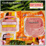 Aroma Bali frozen pork HAM COOKED sliced 250g